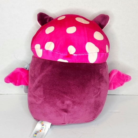 COSIMO 🍄 Mushroom Bat Legendary Collection Original Squishmallow by Kelly Toy - Picture 2 of 8